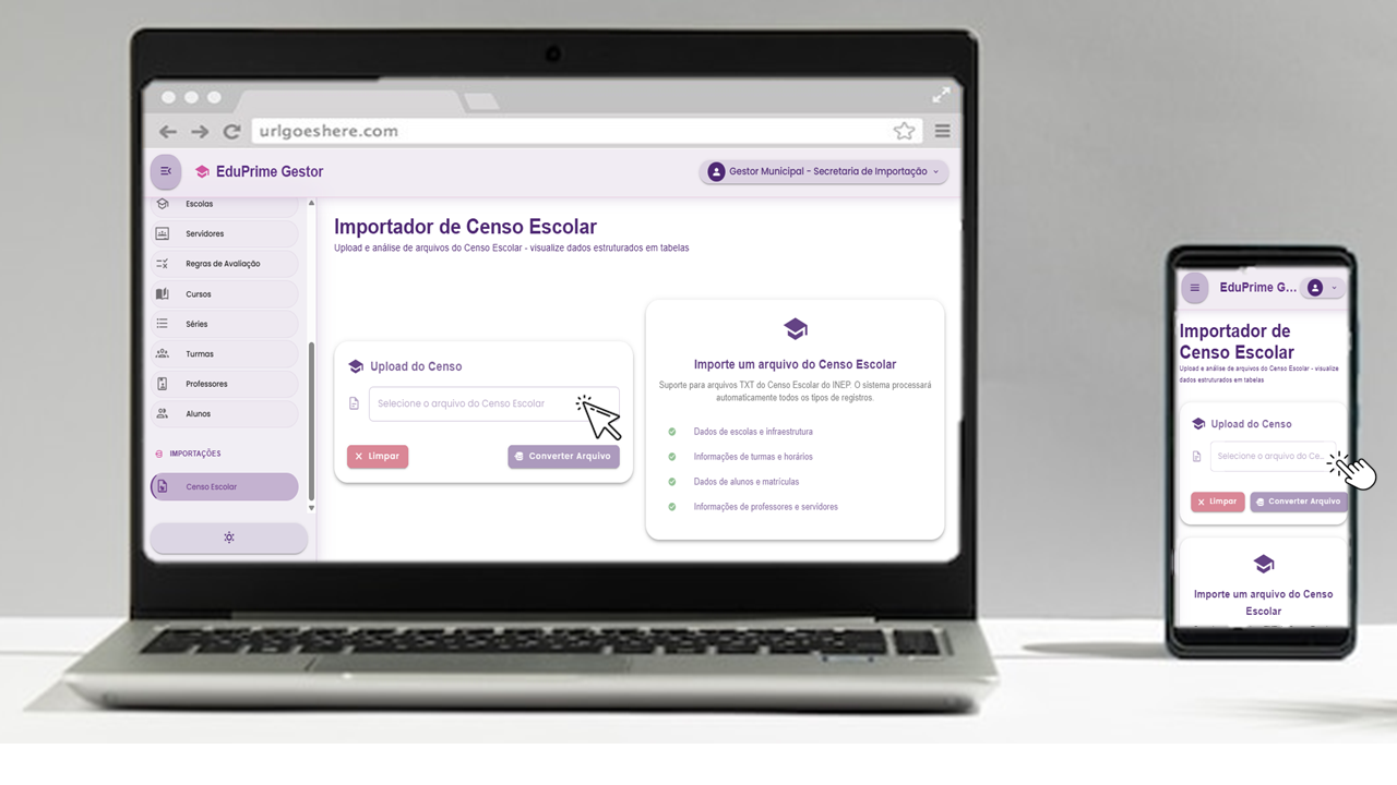 Importação Inicial